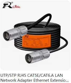 RJ45 CAT5 mit abgeschirmtem 4-Kanal-3-Pin-XLR-Stecker/Buchse, Multi-Netzwerk-Empfängerkabel für Bühnenaufnahmestudio – Detail 38
