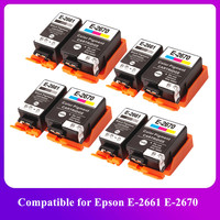 Compatible Ink Cartridge for Epson T2661 T2670 266 T266 267 T267 Premium Color WorkForce WF-100W WF-110W Printer