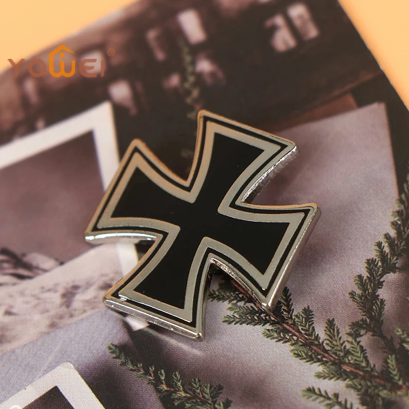 Latest 1Pc Germany Iron Cross Medal Badge Pin Foreign Antique