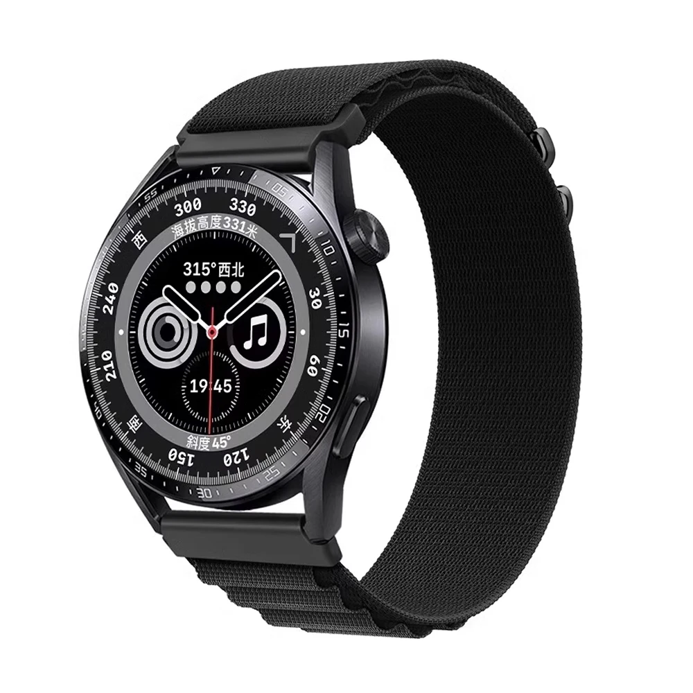 20 مللي متر 22 مللي متر الأشرطة لساعة سامسونج جالاكسي 7/6/4/5/برو/الكلاسيكية تريل جبال الألب سوار كوريا هواوي GT2e 3 4/amazfit GTS/GTR 2027