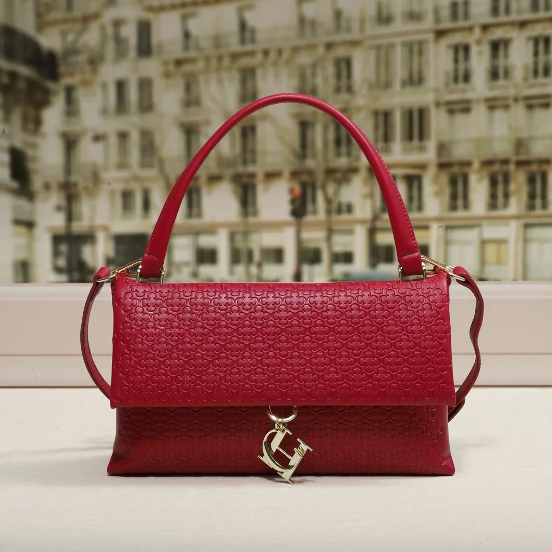 حقيبة كتف نسائية جديدة لعام 2025 - حزام قابل للإزالة، محفظة كروس واسعة، حقيبة تحت الإبط بسيطة، لون نقي