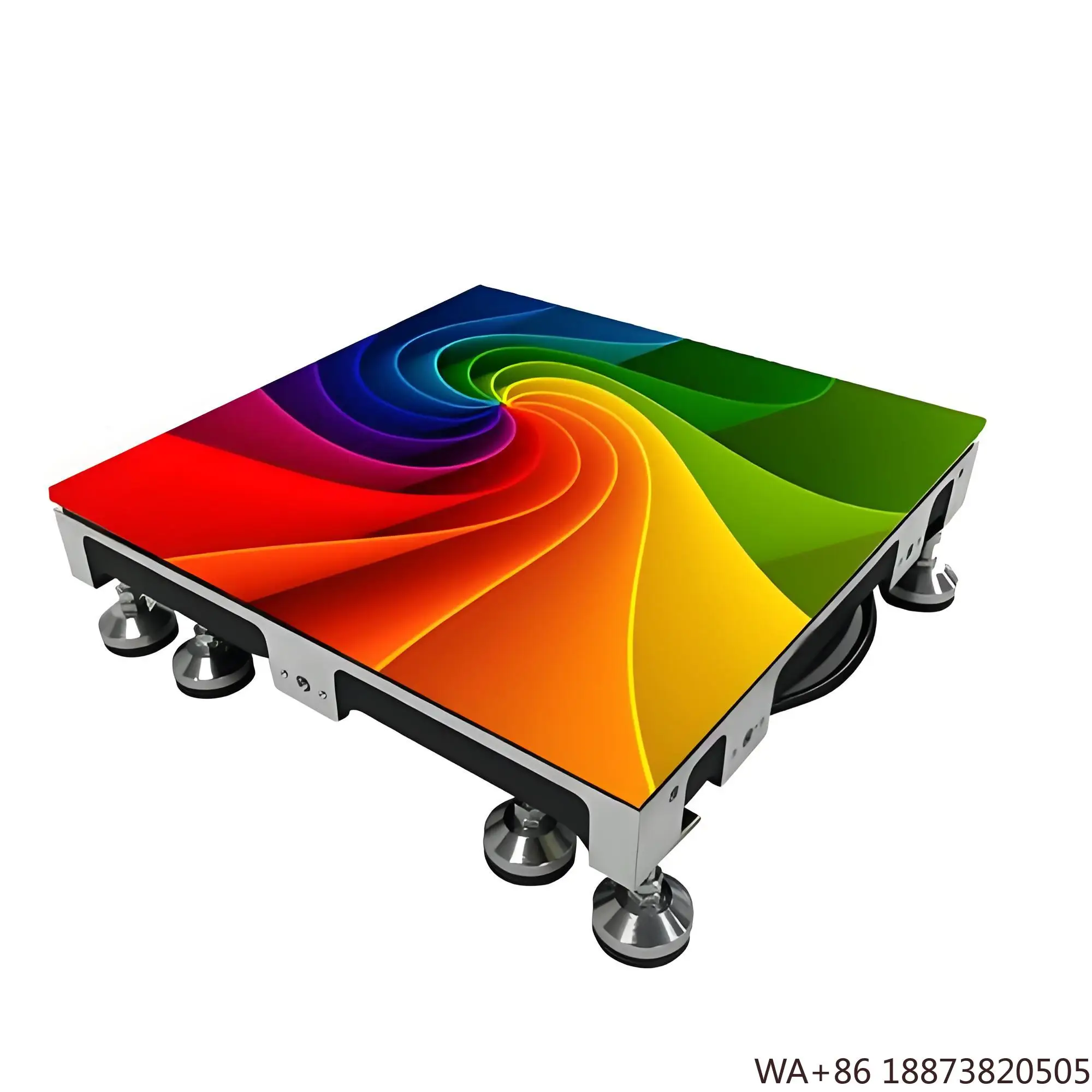 

Водонепроницаемая напольная плитка со светодиодным дисплеем P4.81 для цифровой рекламы в больших дорожных областях