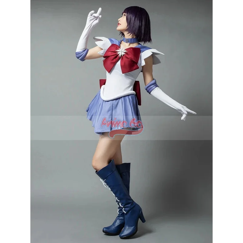 Аниме Сейлор Сатурн Томоэ Хотару Косплей Костюм Платье Взрослых Женщин Хэллоуин Наряд mp 000307