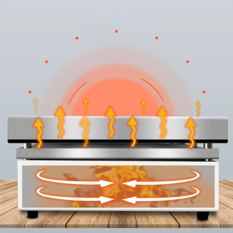 Heating plate stainless steel constant temperature digital display temperature adjustable laboratory preheating DB-2A