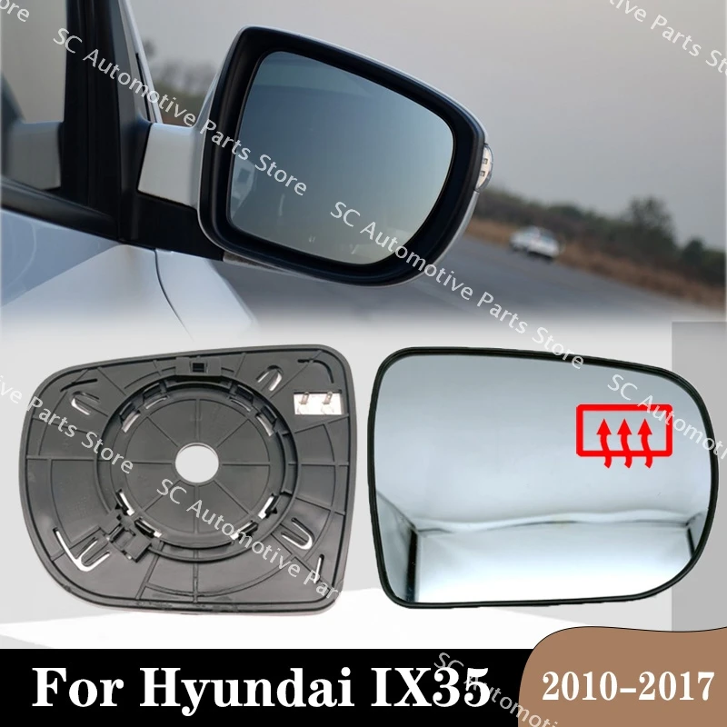 

For Hyundai IX35 2010-2017 Car Accessories Rearview Mirror Lenses Exterior Side Reflective With Heating