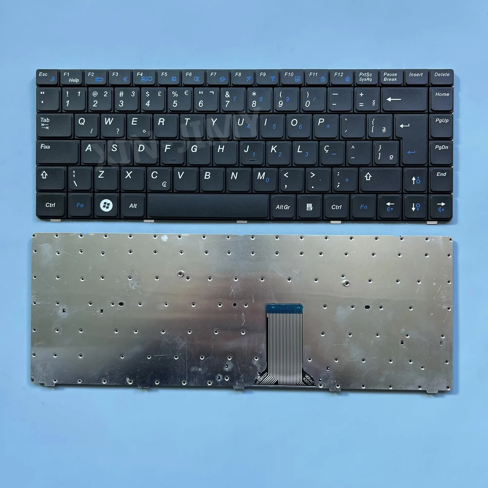 Teclado de Notebook XIN Brasileiro para SAMSUNG R428 R430 R439 R440 R467 R468 R470 R480 RV410 RV408 - Teclado BR Brasil