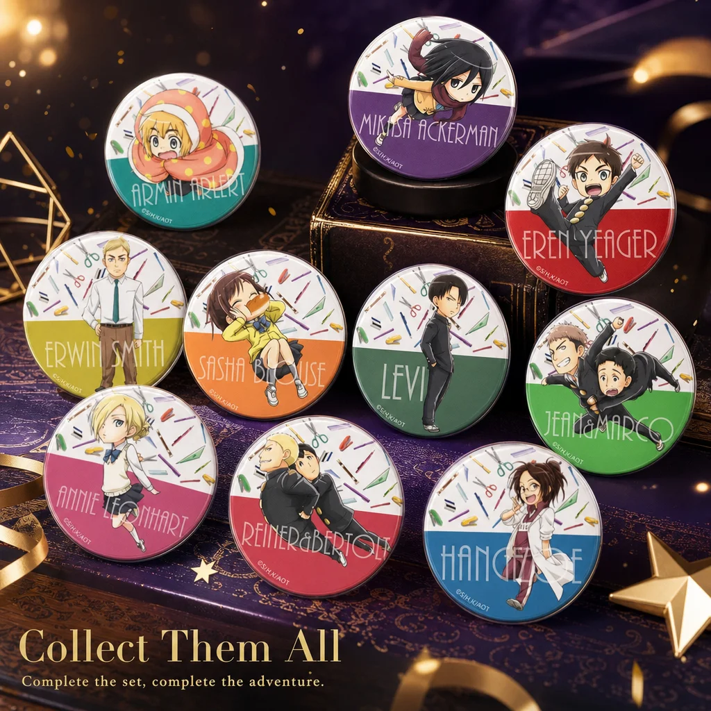 Anime Merchandise Types - Attack on Titan Junior High School