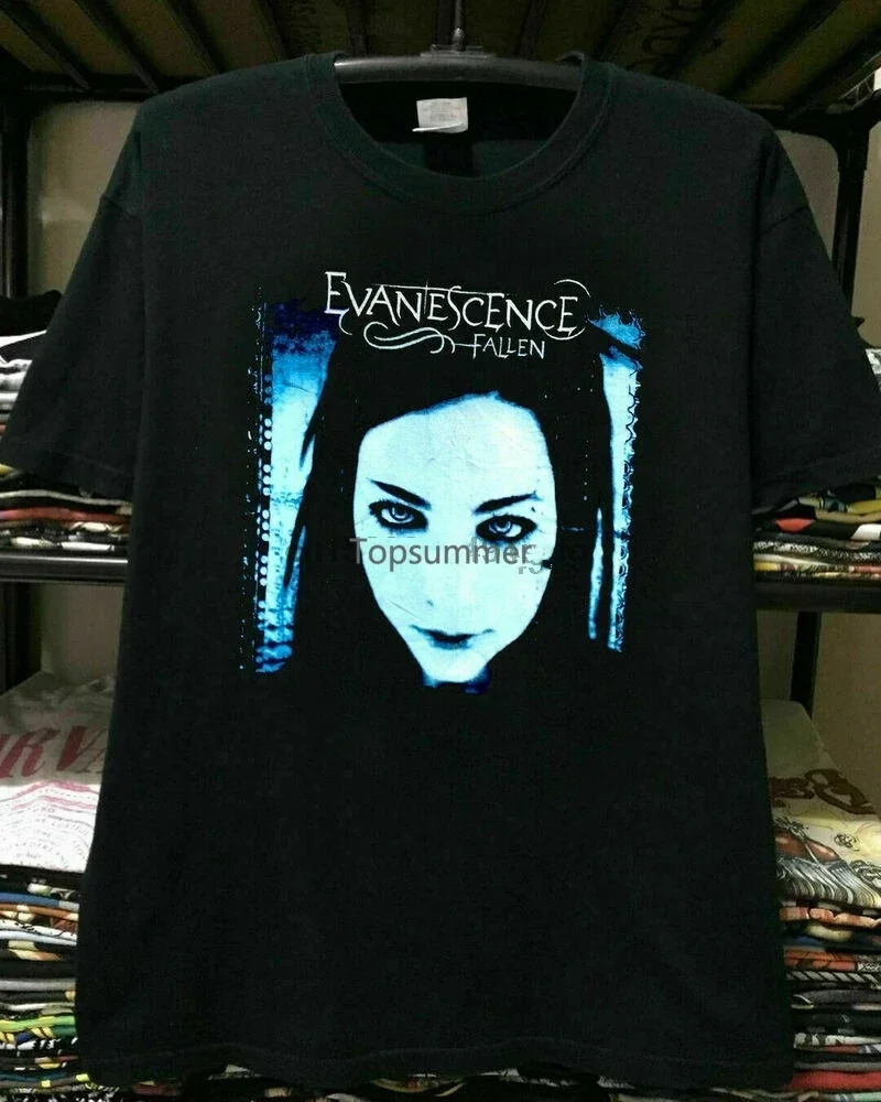 Rare Evanescence - Fallen Black T Shirt Usa Size