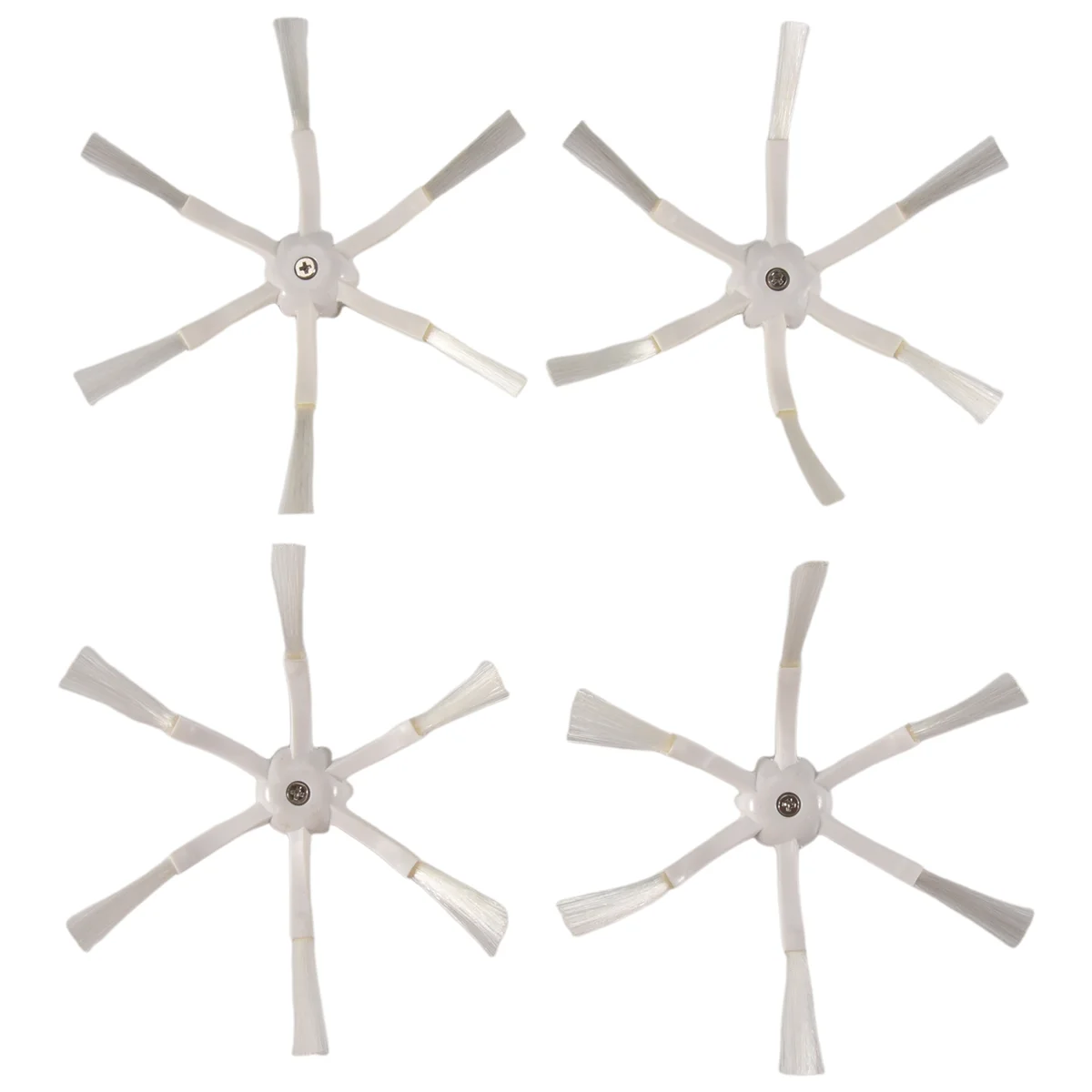 ABNQ White 6 Arms Side Brush for 1S MI Robot Vacuum 2 S50 S51 S5 Vacuum Cleaner Parts Accessories