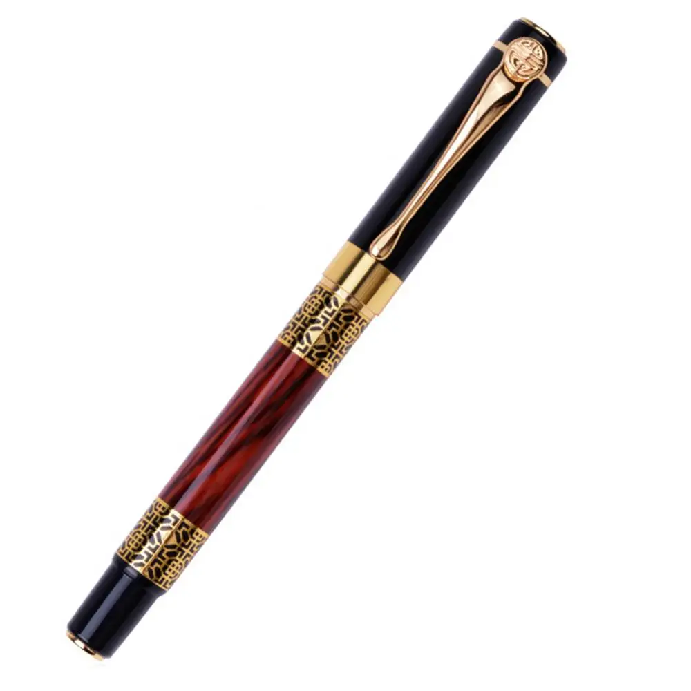 Metal Ink-Refill Fountain Pen Signature Writing Calligraphy Business Gift Calligraphy Fountain Pens