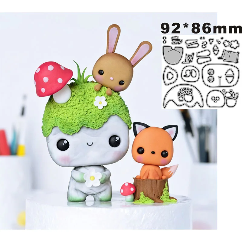 New And Interesting 3d Animal And Plant Cacti, Tree Heads, Tigers, Donuts, Pirate Captains, Changjin Deer, Wolves And Other Patt