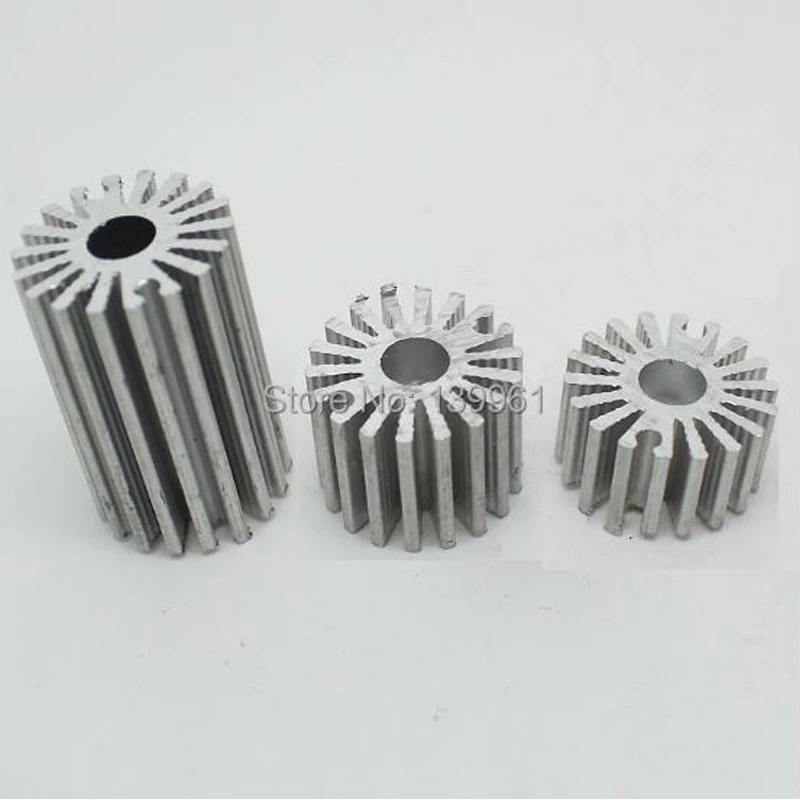 50pcs x 20mm Led heatsinks for 1W 3W High power Leds-- Height 20mm