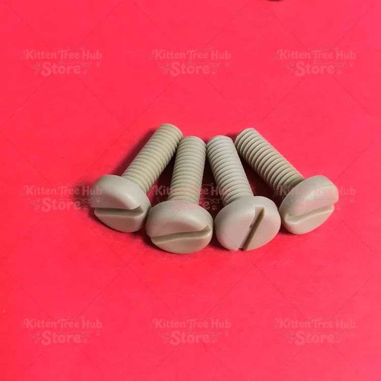 Slotted Screw Peek High Temperature Resistant Screws Cross Countersunk Head Highs Strength Slott Head