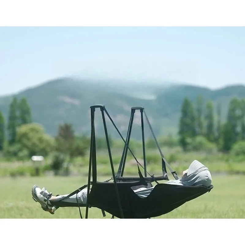 Outdoor Folding Hammock Rocking Swinging Camping Chair Portable Heavy Duty High Load Bearing  For Beach Picnic Patio Yard Travel