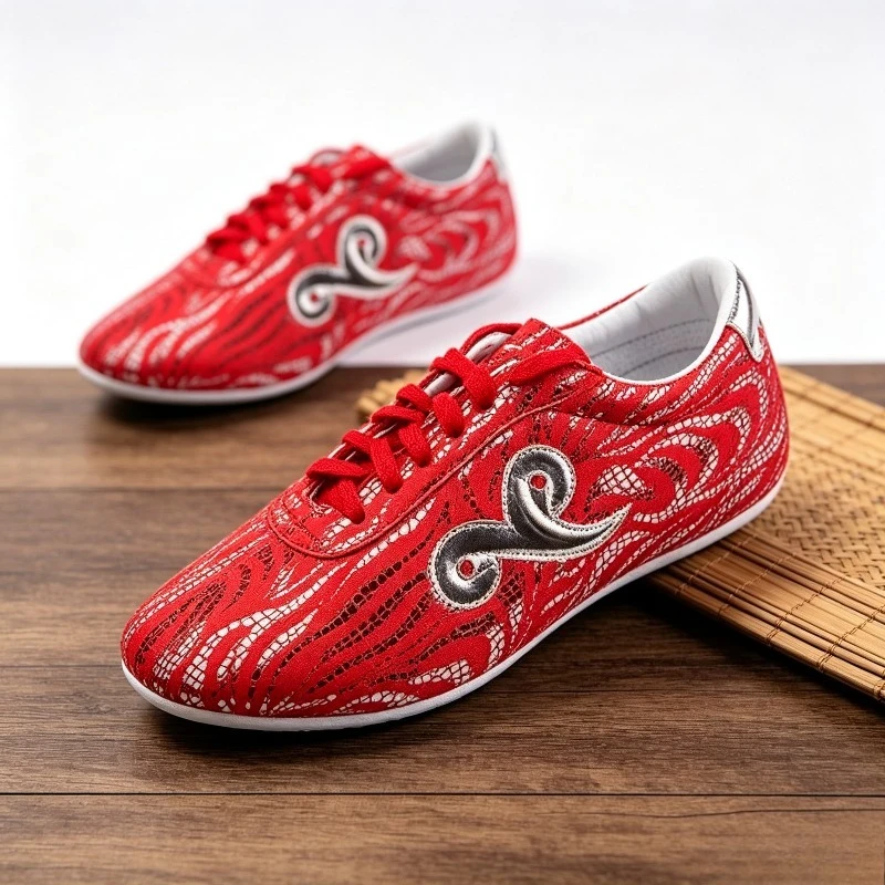 New Cool Martial Arts Shoes Men Non-Slip KungFu Wushu Shoe Man Unisex Taichi KungFu Shoes Men Hard-Wearing Taiji Shoes For Men