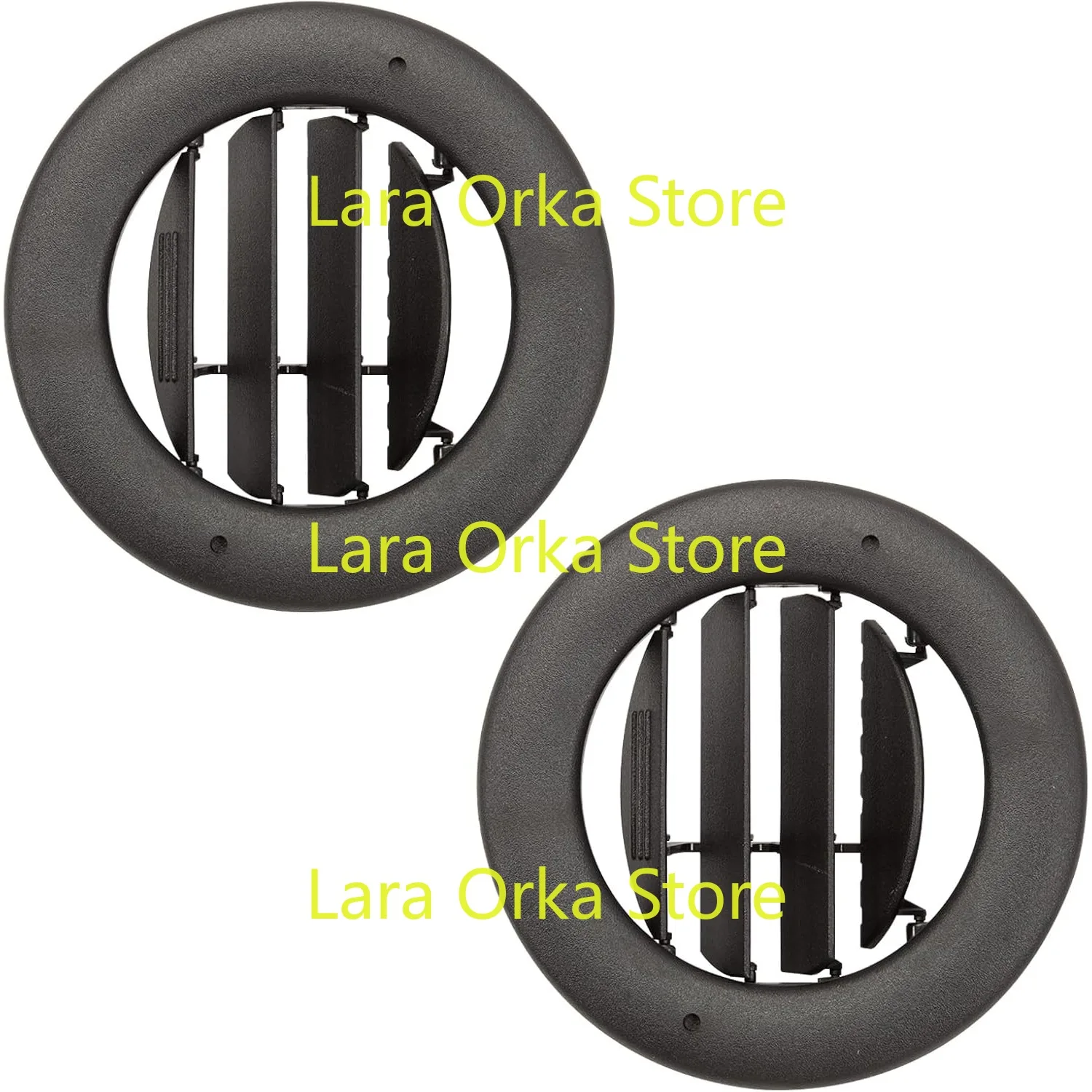 

2Pcs Headliner Ceiling A/C Heater Outlet Vent Roof Air Louvre Grille Fits for Ford Expedition 2011-2014 Replaces BL1Z19893AA