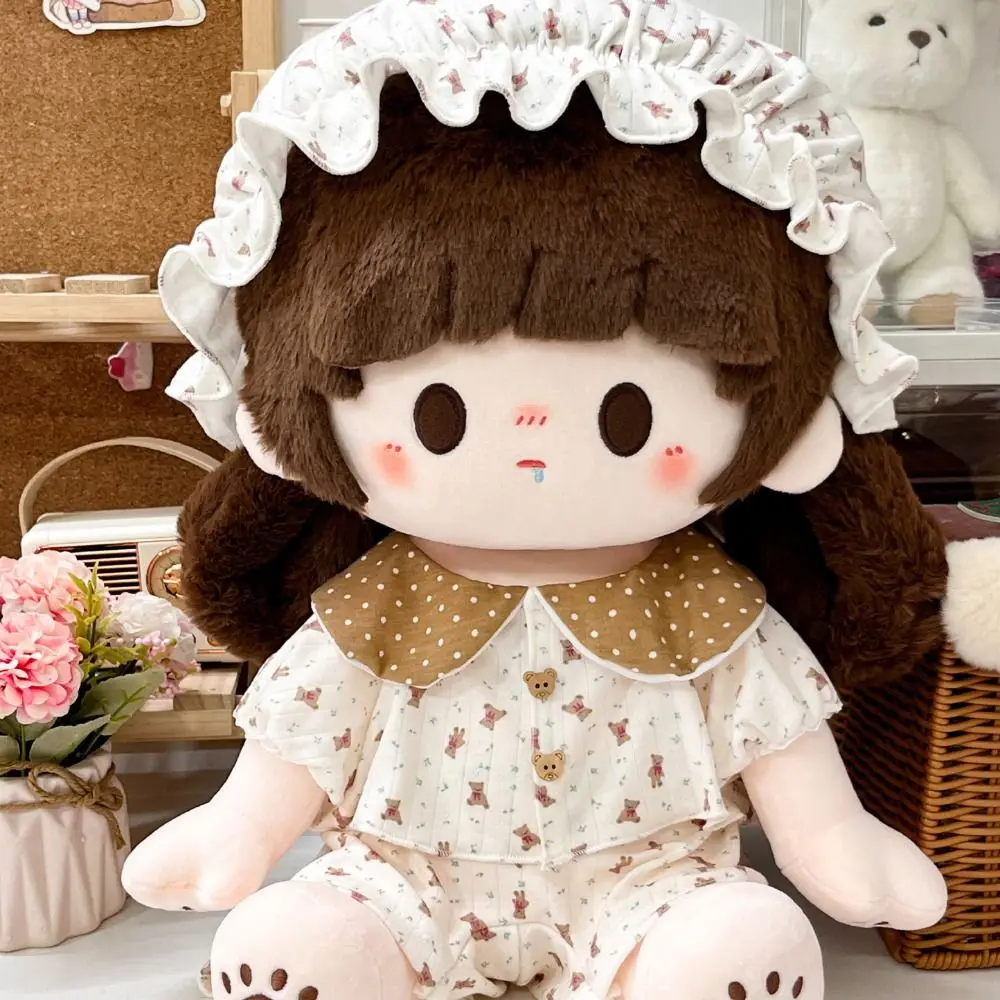 Pajama Set 40Cm Doll Clothes Plush Patch Replacement Outfit 40Cm Cotton Doll Clothes DIY Clothing Pants Stuffed Doll Plush Suit