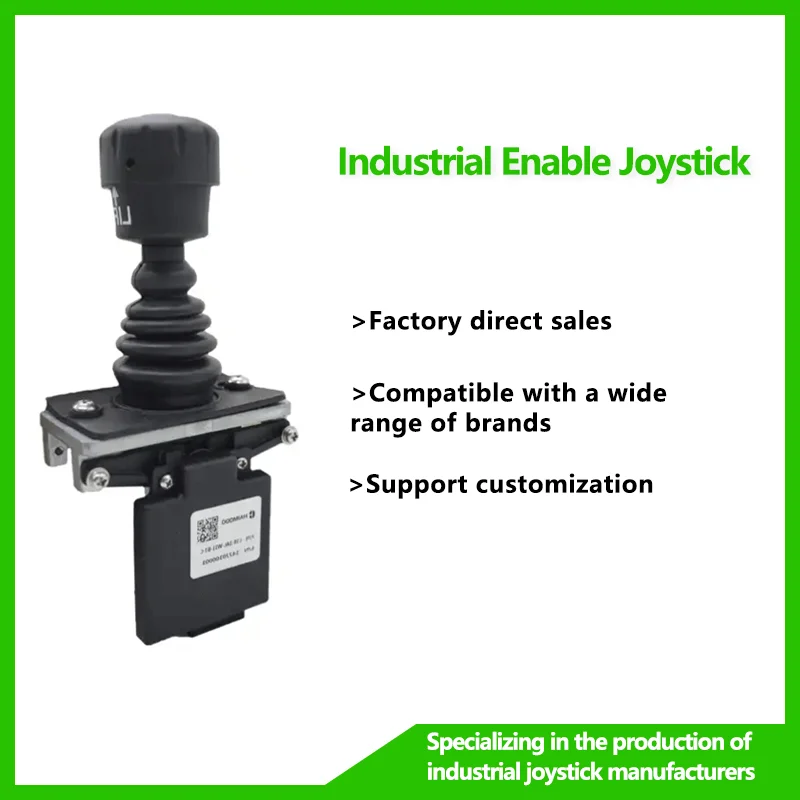 C18 single axis boom lift long handle joystick controller operating rocker with digital switch