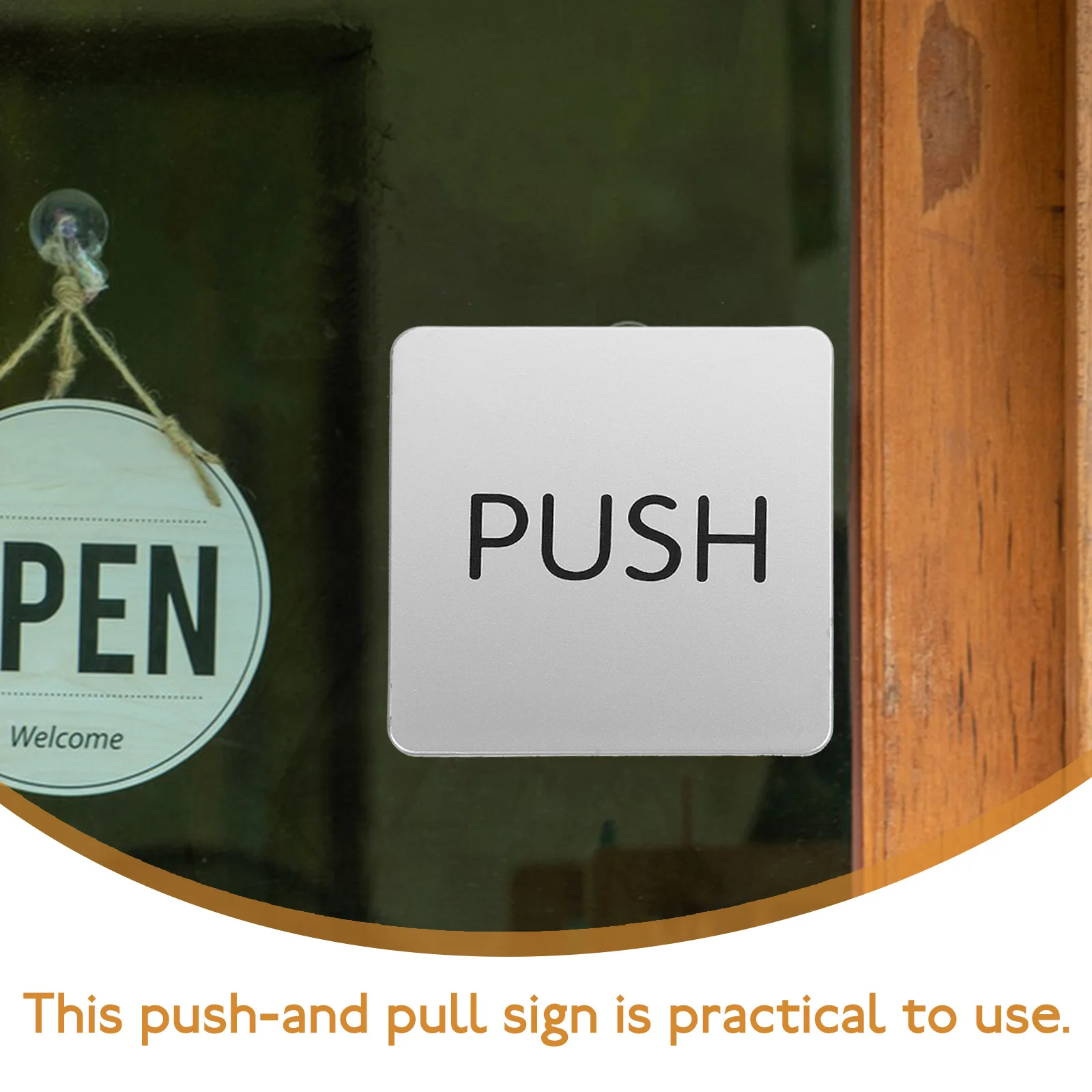 

House Sign Doors Handle Number Front Pull Glass Push Indication Identification Tips