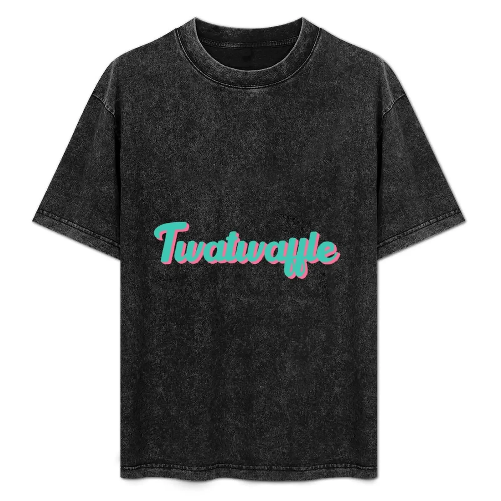 

TWATWAFFLE T-Shirt plain blanks funny t shirts for men