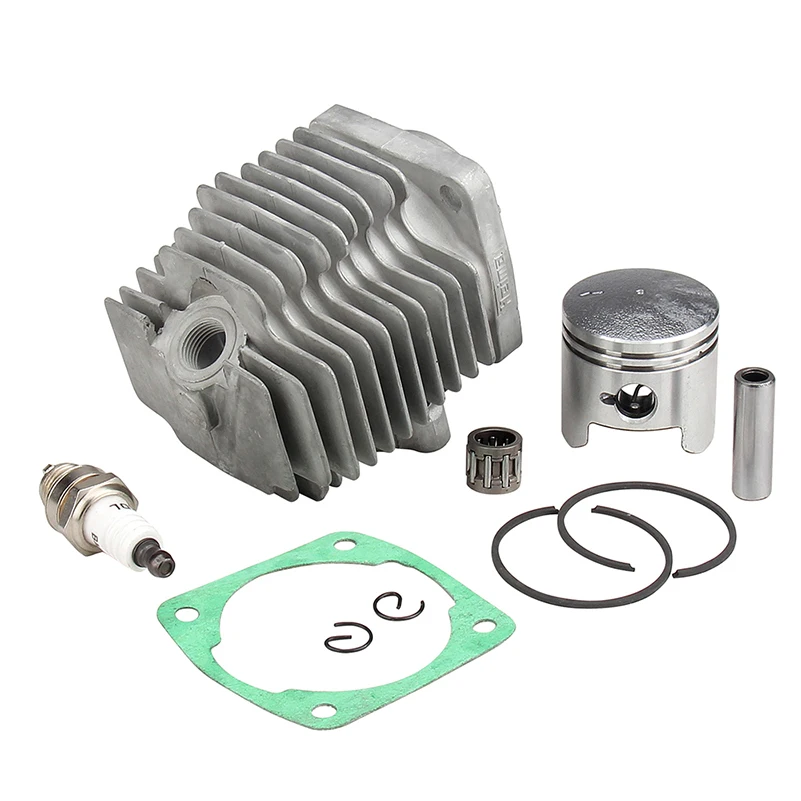 49CC (44-6) 47CC (40-6) رأس اسطوانة المحرك مع دبوس المكبس مجموعة كاملة ل 2 السكتة الدماغية دراجة ترابية صغيرة ATV رباعية دراجة الجيب #5