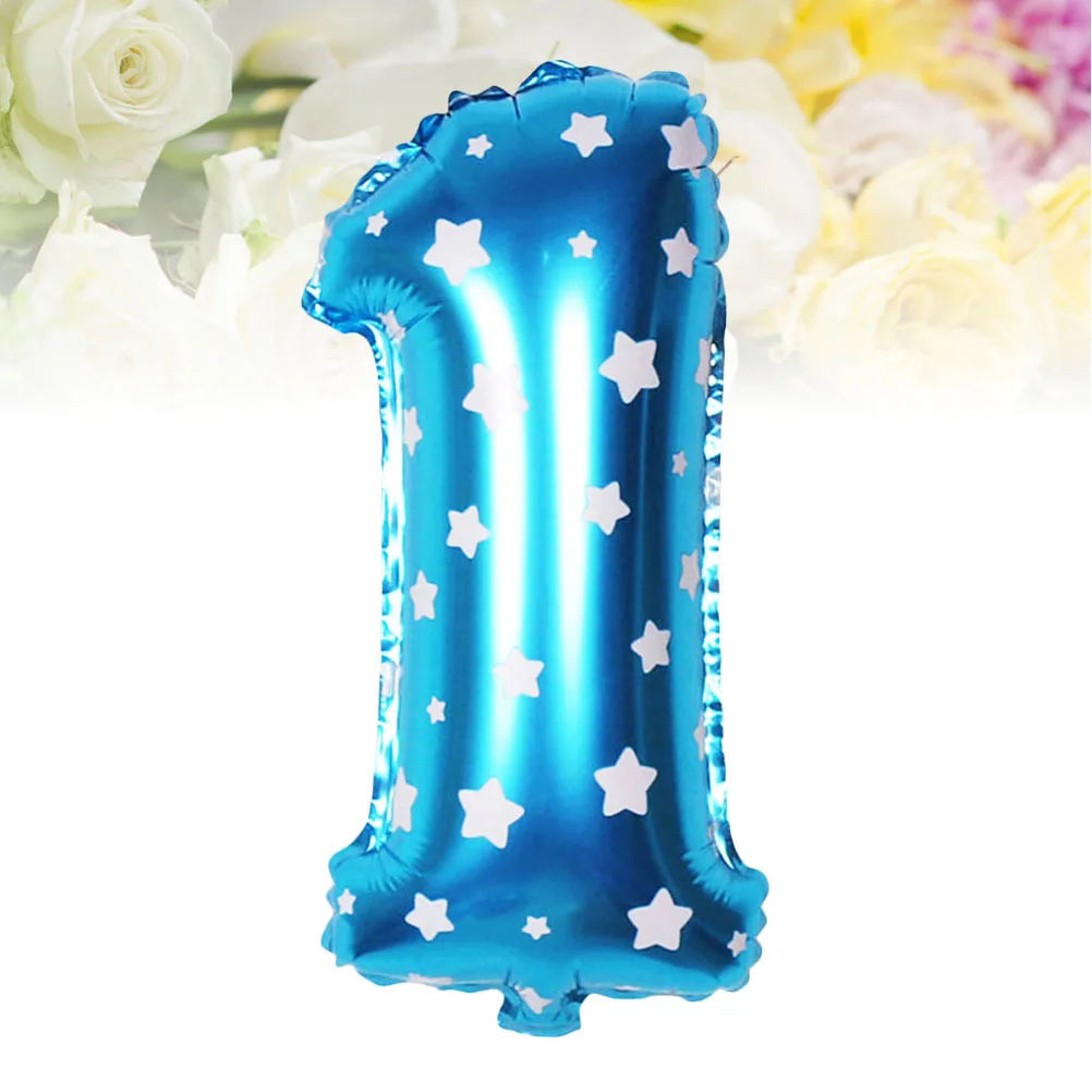 32 بوصة الألومنيوم احباط الرقم الرقمي بالون الأزرق قابلة لإعادة الاستخدام الطرف الديكور صور الدعامة عيد ميلاد الزفاف الذكرى