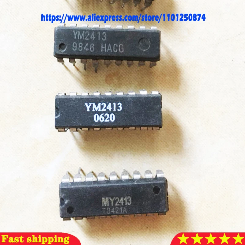 5pcs/lot YM2413 YM 2413 DIP-18 In Stock