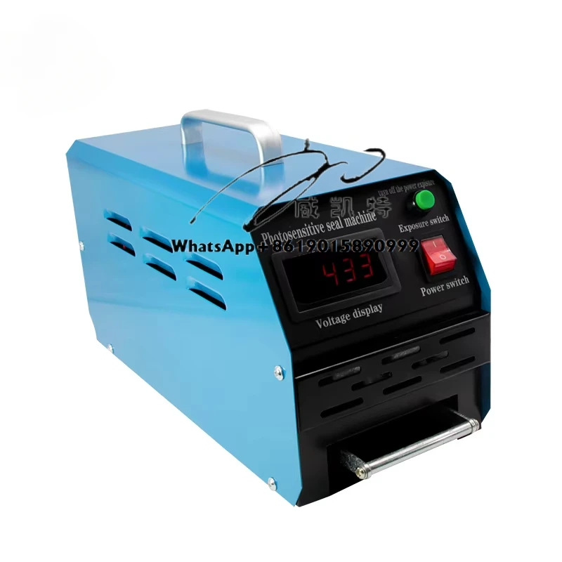 Automatic Stamp Machine Intelligent Photosensitive Pre Inked Self Inking Rubber Flash Stamp Making Machine