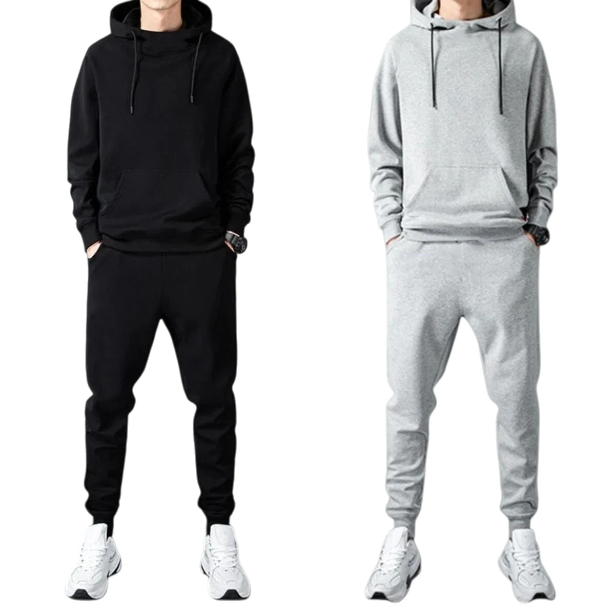 

Men's Hoodie and Pants Two-Piece Set Autumn Casual Sportswear Set Outdoor Fashion Athletic Pants Set Men's Hoodie Set Comfortabl