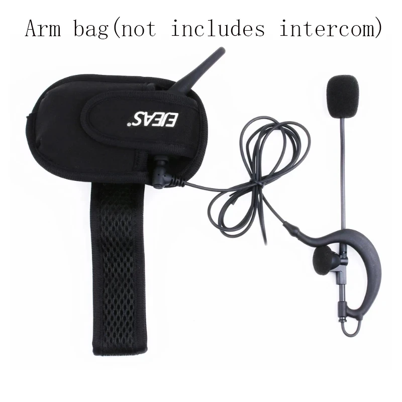 Bolsas de brazalete para interfono de árbitro, 4/1 Uds., para EJEAS V6C Pro V4C Plus VNETPHONE V6C, bolsa suave portátil, accesorios para Walkie Talkie