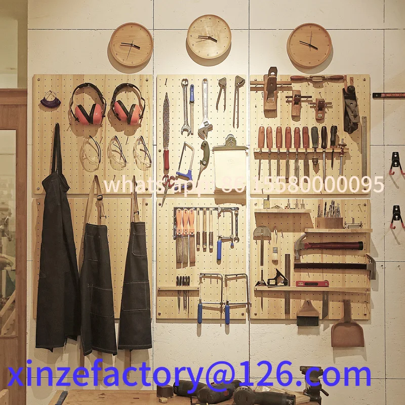 

Customizable Studio Storage Wooden Tool Rack