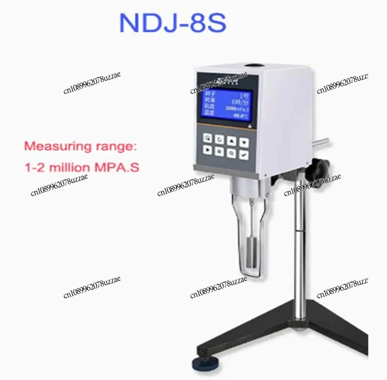NDJ-8S NDJ-5S NDJ-9S مقياس اللزوجة الرقمي الدوار اختبار اللزوجة 10 ~ 6000000 MPA.s مقياس اللزوجة مع مستشعر درجة الحرارة
