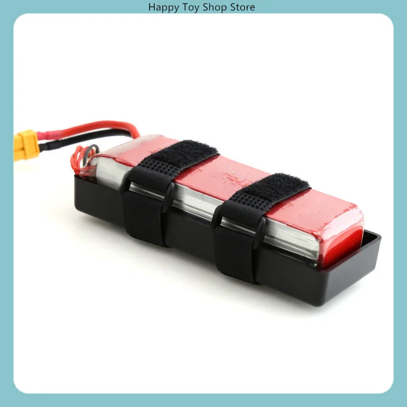 Universal Battery Box for 1/8 1/10 RC Car, Compatible with All Brands On-road Buggy Crawler Spare Parts