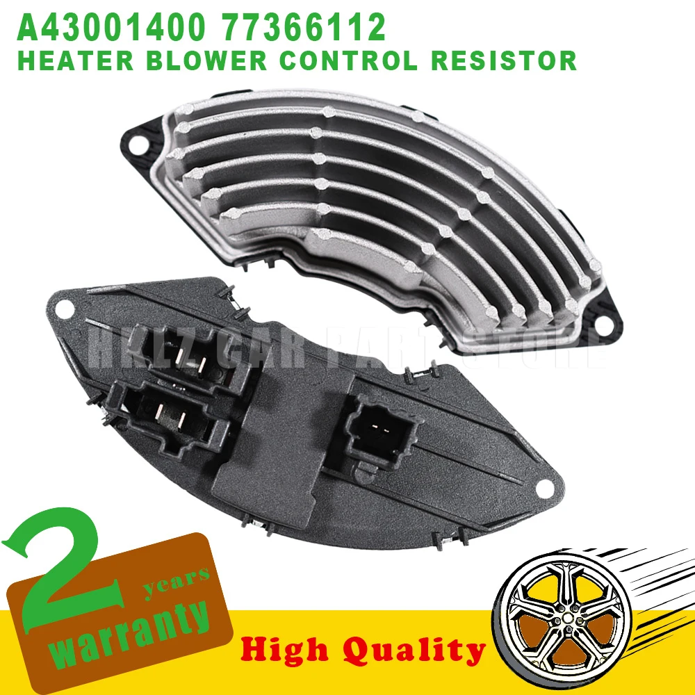 OEM A43001400 77366112 Heater Blower Control Resistor For Citroen C4 Jumpy Fiat 500 Peugeot Expert Partner New car accessories
