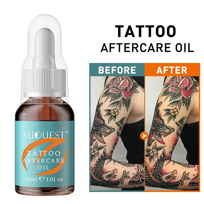 Tattoo Aftercare Tattoo Oil Heals 30ml Essential Oils Protects New Tattoos and Rejuvenates Older Tattoos Natural Oil Skin Care