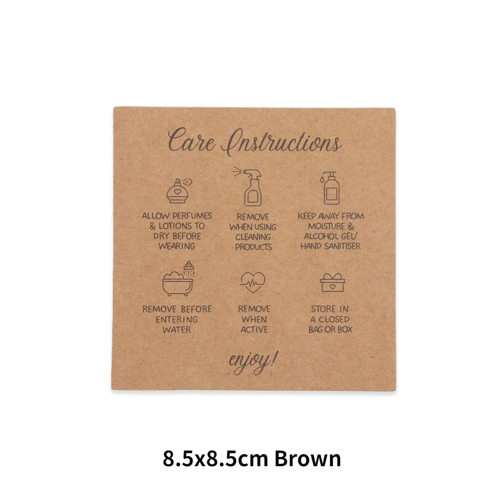 Variant: 8.5x8.5cm Brown