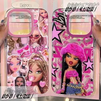 2025新款時尚可愛芭比娃娃手機殼,適用於iPhone 17/16/16e/15/14/13/12/11/Mini/Pro Max/X/XR/XS Max/8/Air Plus 12 最佳銷售 布拉茨娃娃案 - №12