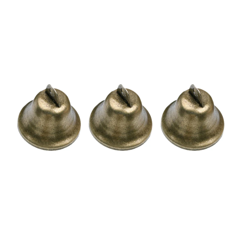 

15pcs 38Mm Vintage Bronze Jingle Bells Polished Brass Festival Decor Christmas Party Diy Accessories Light Sturdy Ergonomic