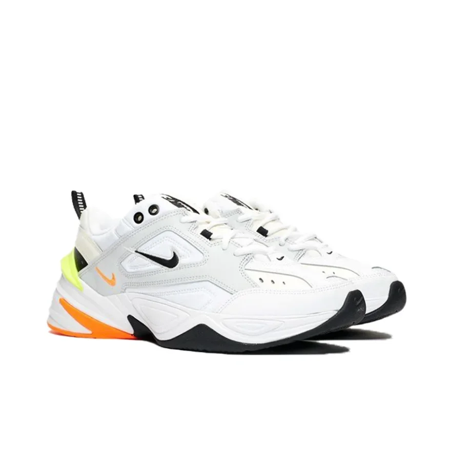 Nike M2K Tekno Low Men's Sneakers Classic Retro Casual clunky shoes winter Lightweight cushioned comfort Sneakers White