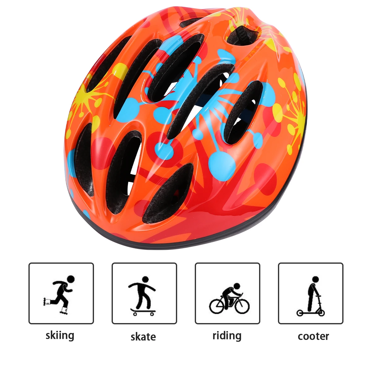 

1pc Kids Cycling Safety For Skateboarding Scooter Riding 5-12 Years Old 48-58Cm Breathable Protective Gear Outdoor Sports