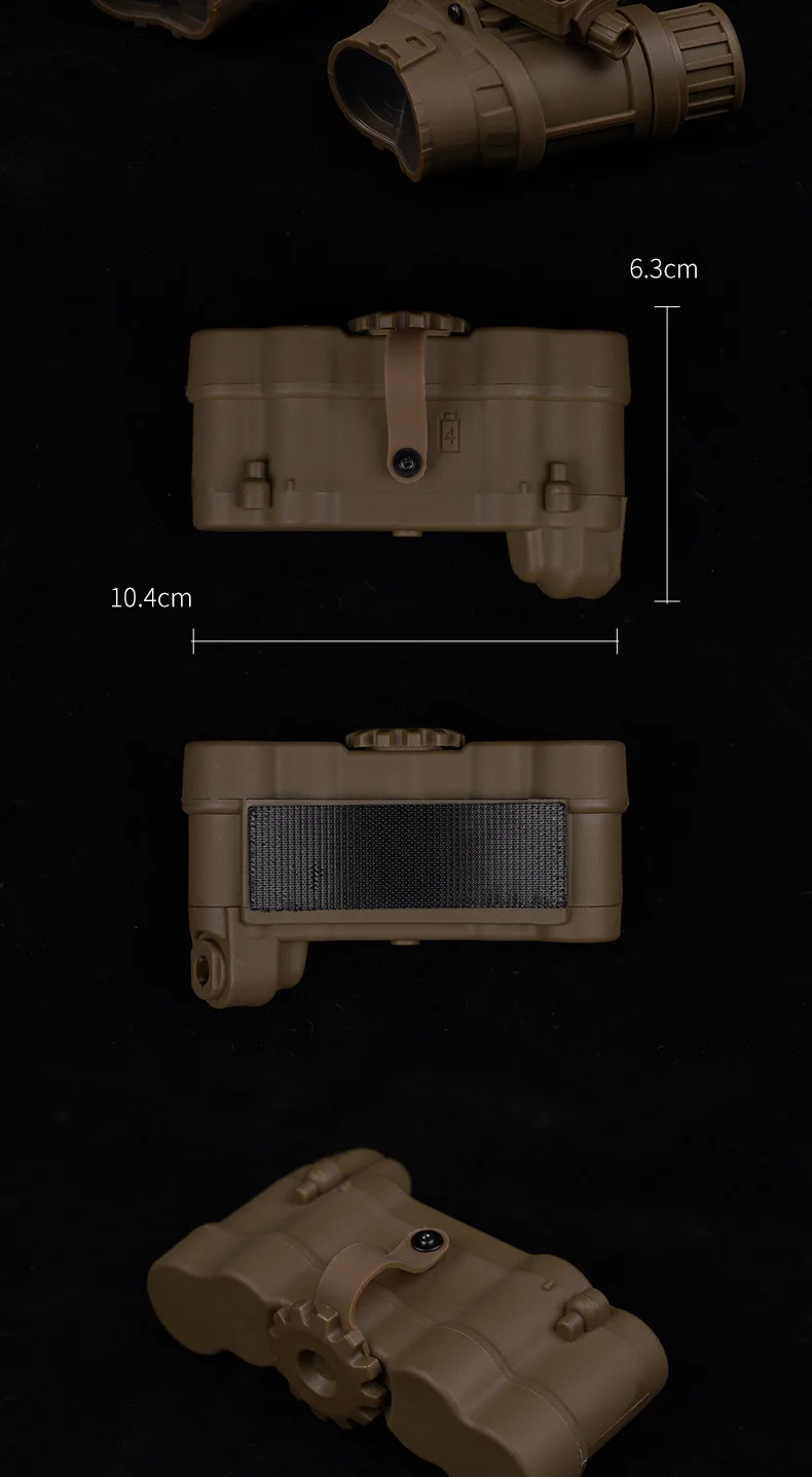 Taktisches Zubehör GPNVG18 Nachtsichtbrille NVG-Modell mit L4G69 / L4G24 Helmhalterung Adapterhalter Keine Funktion – Detail 3