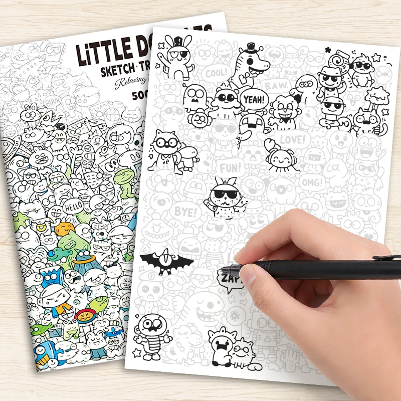 

A primer designed specifically for children aged 3 and above, featuring creativity in doodling, coloring, and drawing,
