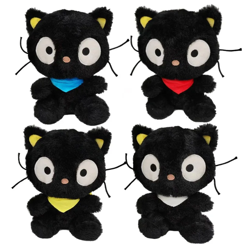 

25cm New Chococat Plush Doll Cartoon Animal Chocolate Cat Plushie Doll Soft Stuffed Chococat Soothing Toys Girls Birthday Gifts