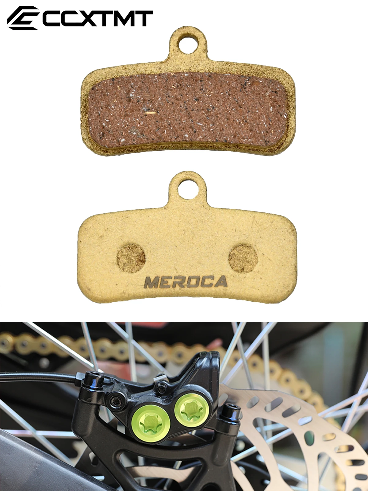 AliExpress CCXTMT Electric Motocross Front and Rear Silent Brake Pads For Surron Sur Ron Sur-Ron Light Bee Electric Dirt Bike Universal Parts