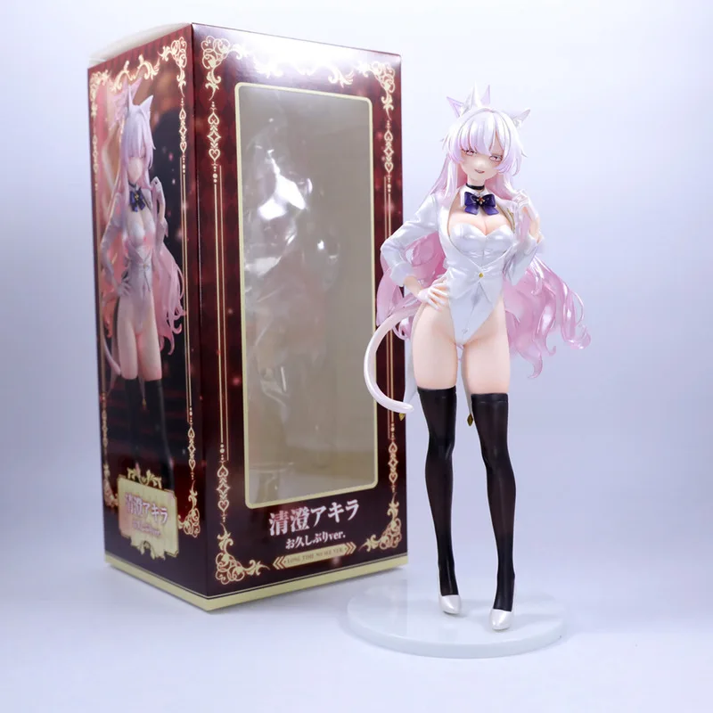 In Stock Blue Archive Figures Akira Kiyosumi Figure Anime Sexy Girl Figurine Model Statue Doll Collection Decora Kids Toys Gifts
