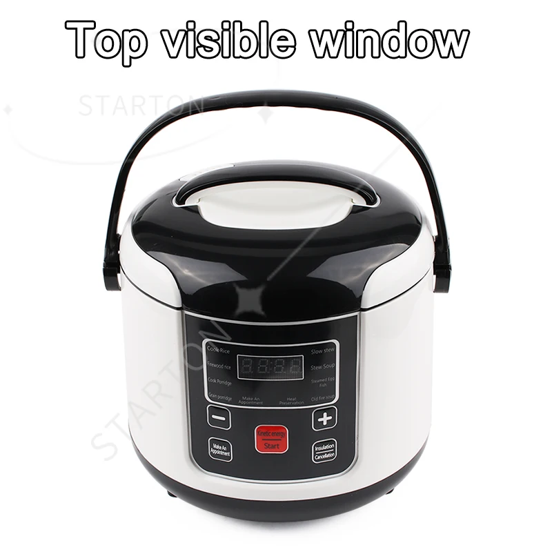 Electric Pressure Cooking Pot Car Truck Smart Noodles Soup Porridge Rice Cooker Stew Food Steamer Warmer