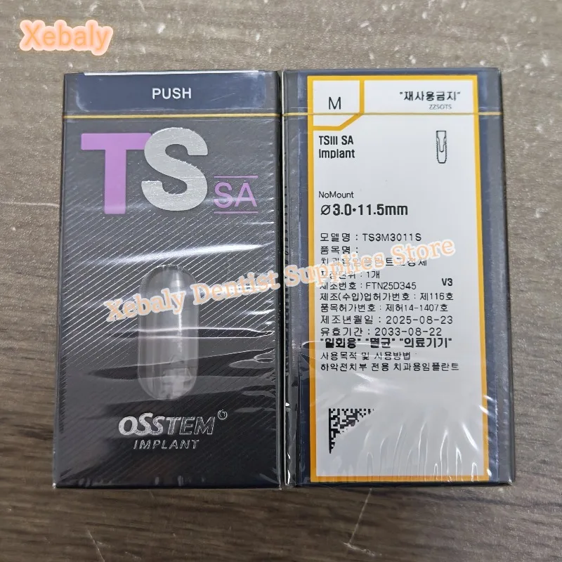 1PC Osstem Implant Fixture TS System Original OSS Orthodontic Micro Mini Bone Screw Anchoring Surgical Tool