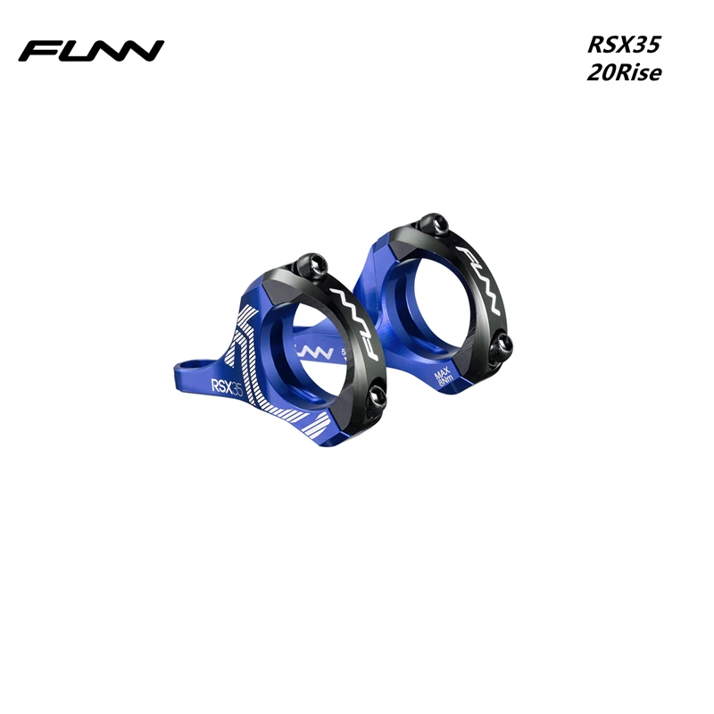 FUNN RSX35 31.8mm Downhill Bicycle Stem Bar Clamp, Full CNC