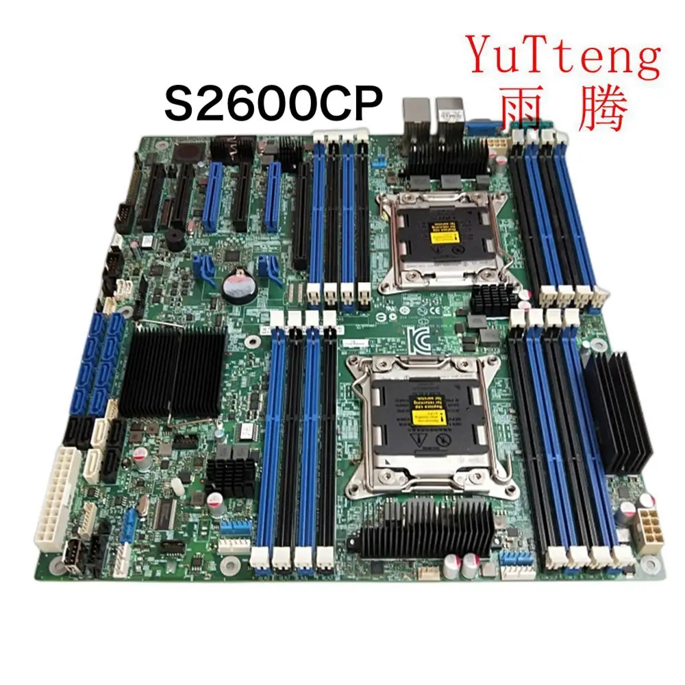 

For S2600CP Server Motherboard S2600CP4 X79 LGA2011 Mainboard 100%Tested OK Fully Work Free Shipping