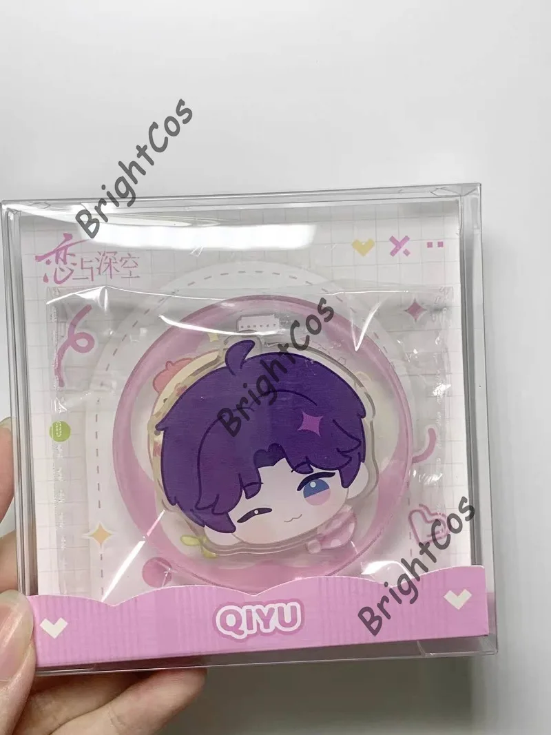[Official Merchandise] Love and Deepspace Soft Heart Embrace Xavier Zayne Rafayel Sylus Caleb Acrylic Mobile Phone Stand Holder 4